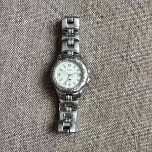 Fossil Stainless Steel Women's Watch with White Dial